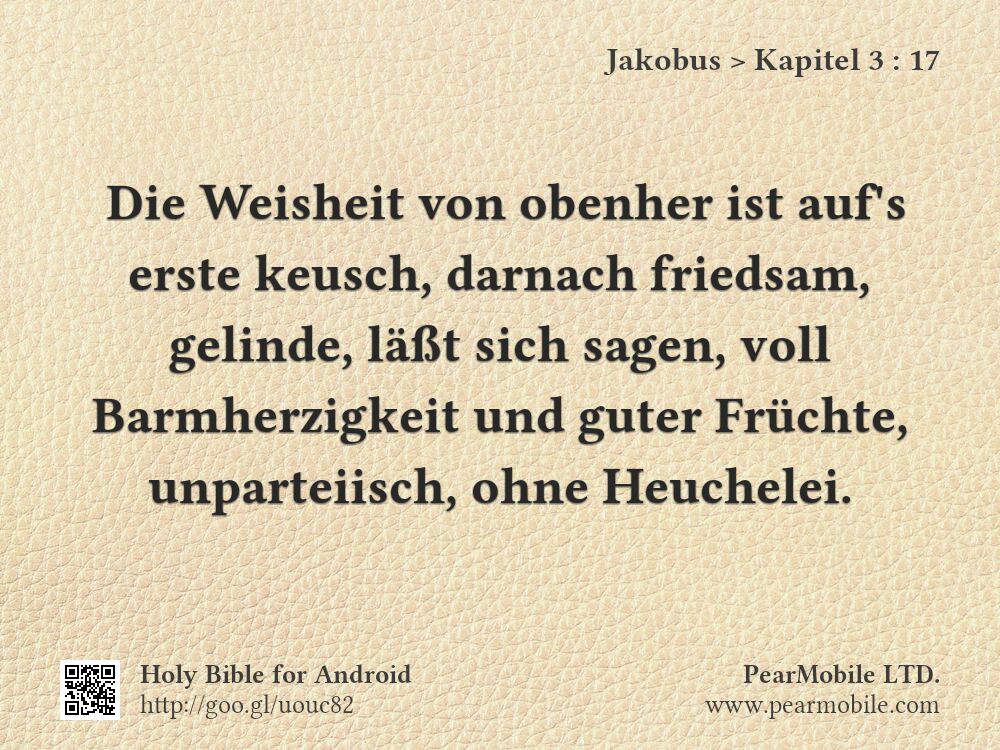 Jakobus, Kapitel 3:17
